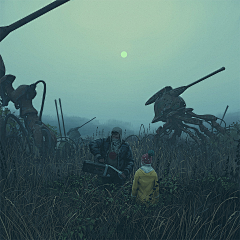 DantE-htj采集到Simon Stålenhag.