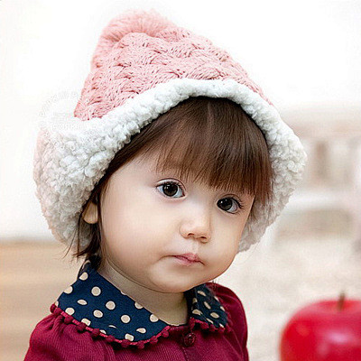 宝宝毛线帽子 