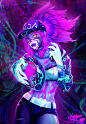 Akali - K/DA [Timelapse]