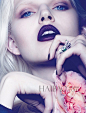 奢华珠宝，欲望丛生！《Dior Magazine》2014秋冬时尚大片 模特：Ola Rudnicka摄影师：Ben Hassett