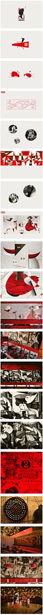 墨西哥Faenas毕加索风格餐厅视觉设计