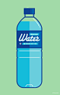 Rights of Water / Flat design #flat #design