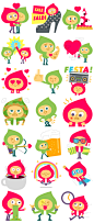 Line Stickers - Best Friends For Life (Free Download) : Line is a Mobile messenger app that has more than 300 million users worldwide and its very famous for its huge collections of over 5,000 original stickers and emoticons featuring many famous characte