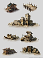 Destroyed City by ChangYuan Jou, via Behance