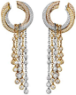 Diamonds earrings by #Cartier~wouldn't it be lovely to own these lovely earrings? #sparkle #beauty
