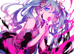 光翼荧羽采集到初音