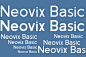 Neovix Basic by Erion Dyrmishi in 25 New Free Fonts and Typefaces for September 2013