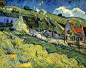 A Group of Cottages
艺术家：梵高
年份：1890
材质：Oil on canvas
尺寸：60 x 73 CM