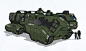 Big Green Valkyrie : Download for full resolution. All right! Looks like I've got the Halo bug again, so here's a nice, polished reference for one of my Halo OCs, Spartan McCloud. I don't usually time myself, but I'd e...