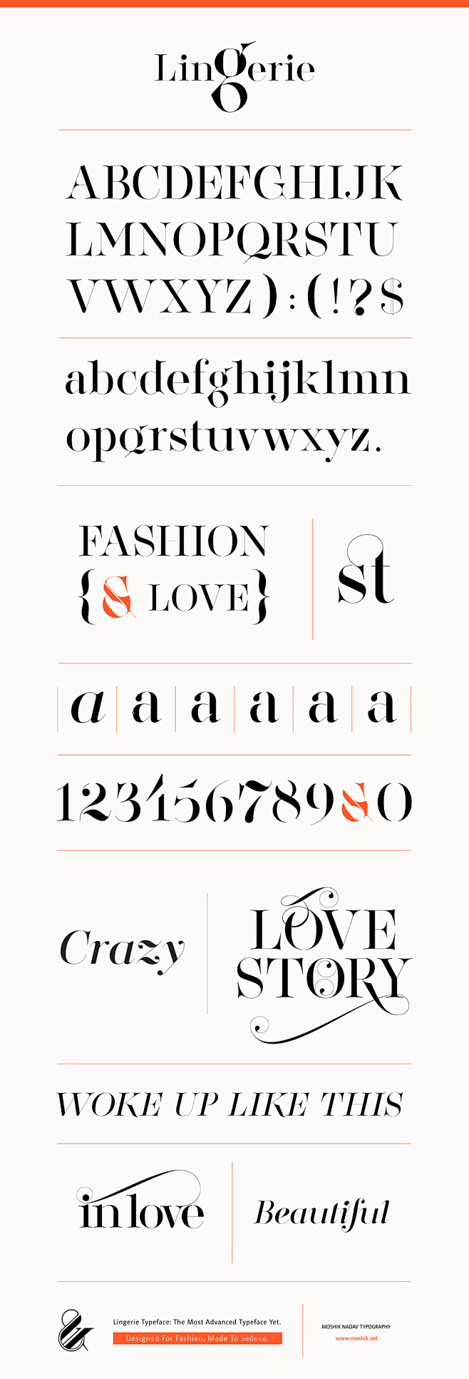 Lingerie Typeface (W...