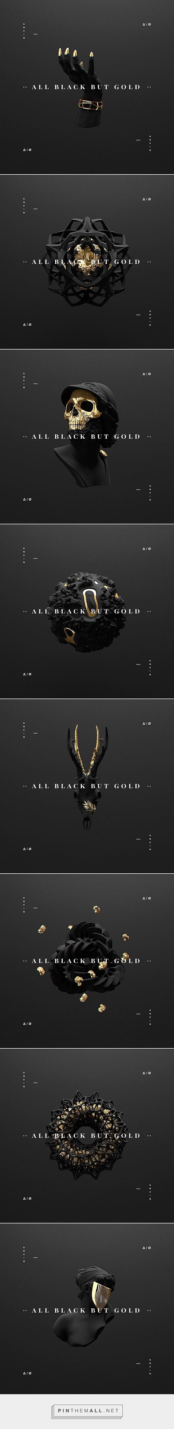 All black but gold o...