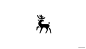 奔跑回眸的神秘小鹿logo设计-你好LOGO - 国外LOGO设计欣赏网站