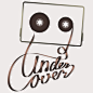 Undercover Music Logo by Patrick Vogt, via Behance