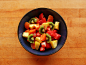Fruit salad (pineapple, watermelon, kiwi, strawberries, and Cara Cara orange)