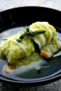 Chinese Cabbage Rolls in Broth