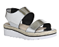 Office Boardwalk Espadrille Sandals Silver - Sandals : Buy Silver Office Boardwalk Espadrille Sandals from OFFICE.co.uk.