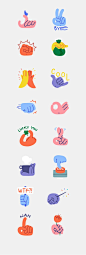 Handy Hands - Snapchat Stickers on Behance