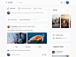 Dashboard UI Kit 3.0 : Social app concept designed by <a class="text-meta meta-mention" href="/weiminjuan/">@Jan</a> Losert<br/>This is just one of the many awesome dashboard layouts included in the Dashboard UI Kit 3