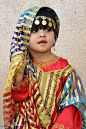 Bahrain girl in traditional clothing