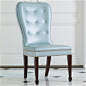 Global Views Furniture Charleston Blue Chair