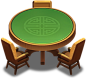 麻将棋牌桌椅