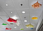 百货商场非常有创意外墙装饰和室内天花板装饰-联商论坛