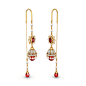 The Carmine Opulence Earrings