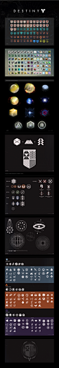 Destiny Iconography + 2D art on Behance