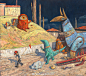 Shaun Tan，神一样的存在！期待新绘本《Tales from the Inner City》