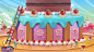 Candy world - Playground Disney : bg