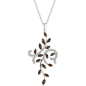Le Vian Chocolatier Diamond Vine Pendant Necklace (9/10 ct. t.w.) in 14k White Gold