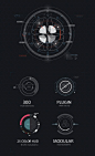 Quantum HUD | Infographic Pack on Behance