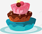三层彩色生日蛋糕矢量图 免费下载 页面网页 平面电商 创意素材