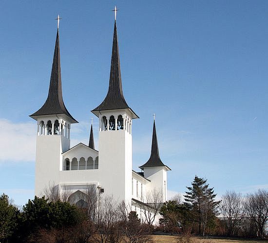 白色教堂
