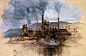 industrial revolution watercolor - Google Search: 
