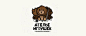 25个泰迪熊的标志设计(原图尺寸：500x212px)