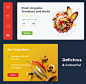 Food & Drink UI Kit (PSD + Sketch) : A small food and drink UI Kit I did for fun. If you want to check out more psds be sure to go to http://psdrepo.com