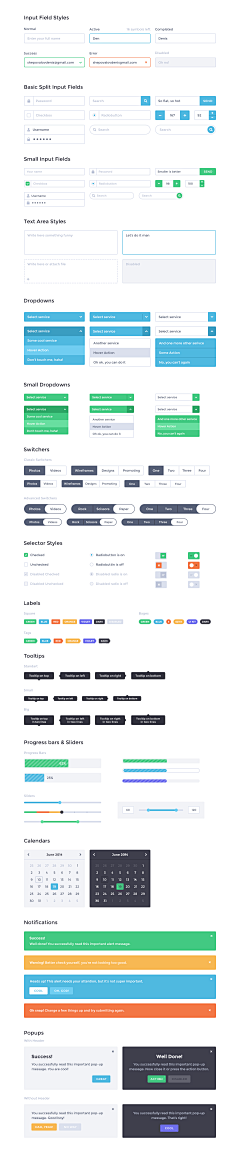 xi1223采集到界面-UI kits