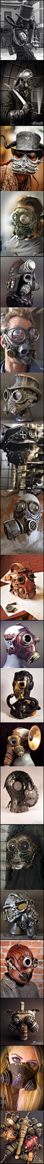 #防具# #面具# #蒸汽朋克# Steampunk Mask 