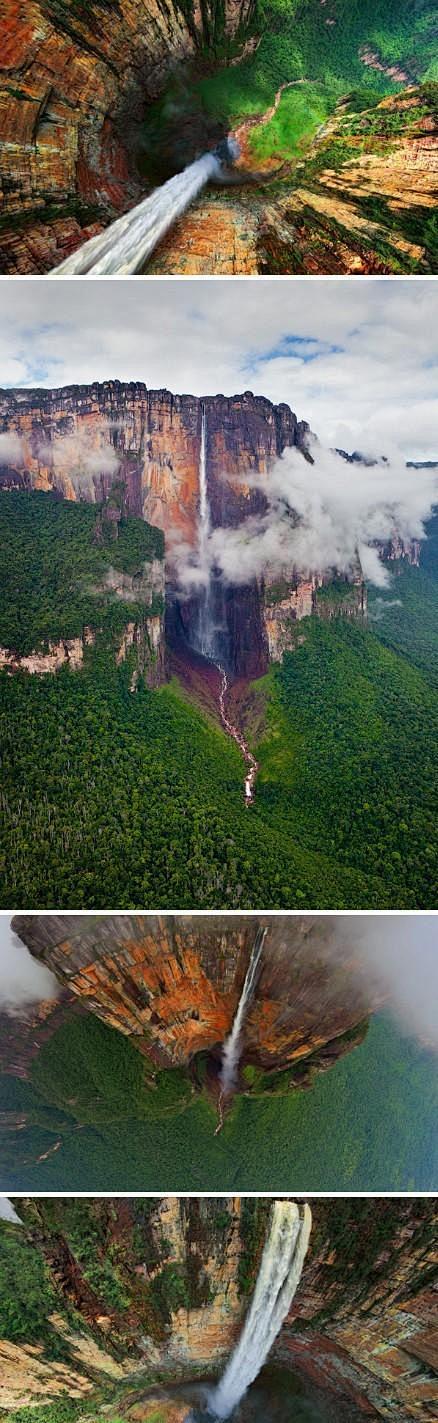 [委内瑞拉境内的世界最高的瀑布angel...