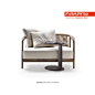 #FLEXFORM CRONO small sofa #design Antonio Citterio. Admired by stephenneall.co.uk: 