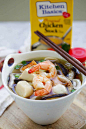 Chinese Hot Pot - hearty soup with a variety of fresh ingredients in a simmering pot of soup stock. Hot Pot is so good especially during winter months | rasamalaysia.com