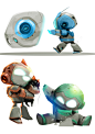 We robot.PC game : Concept art and visual development for a PC game called WE robot. Right now on production stage.