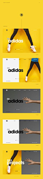 Adidas Website Concept