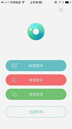 噜啦啦815采集到app登录界面