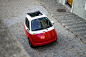 small, electric microlino car soon to be driving along european streets :  