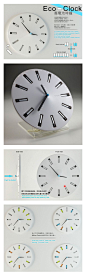 【红点设计】Eco clock时钟