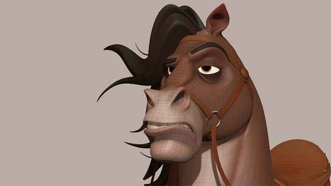 Horse WIP, Oscar Aya...