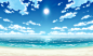 General 1789x1080 Light Fairytail artwork sky Sun beach nature