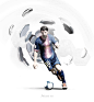 FIFA 13: A NEW LOOK : With the new FIFA 13 game coming out in a few months EA SPORTS had approached me to create a new look and feel for the imagery to be displayed online. They were looking for something that would create emotion and relate to their core